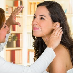 Luxe Beauty Parlour's Precise Eyebrow Threading Service